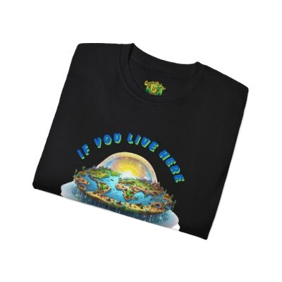 Flat Earth? We Can't Be Friends - Hilariously Offensive Tee for Globeheads (Funny Conspiracy Shirt, Sarcastic Cotton Top, Unisex Meme Wear)