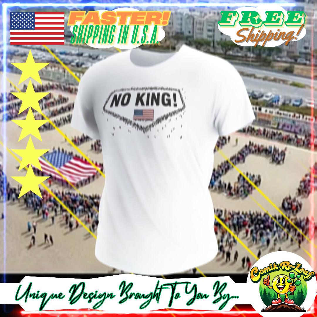 No Kings Not My President Political Graphic T-Shirt, Offensive Unisex Cotton Top, We The People, June 14th
