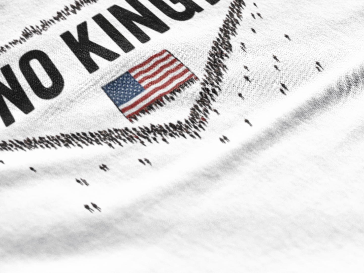 No Kings Not My President Political Graphic T-Shirt, Offensive Unisex Cotton Top, We The People, June 14th