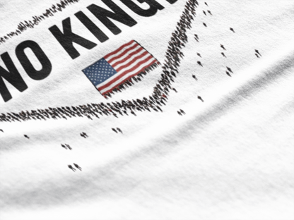 No Kings Not My President Political Graphic T-Shirt, Offensive Unisex Cotton Top, We The People, June 14th