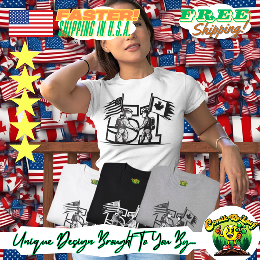 Soldier 51st State Funny Tee, Graphic T-Shirt, Novelty Shirt, Political Humor, Offensive Unisex Cotton Top, Sarcasm Abound, Hilarious